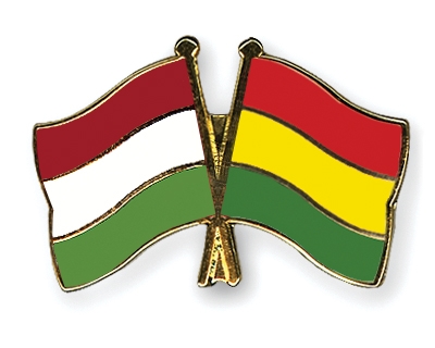 Fahnen Pins Ungarn Bolivien