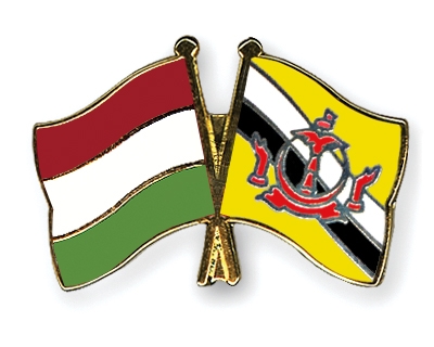 Fahnen Pins Ungarn Brunei-Darussalam