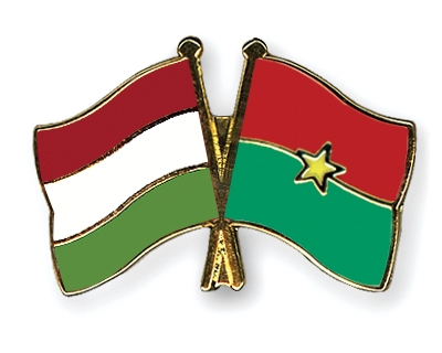 Fahnen Pins Ungarn Burkina-Faso