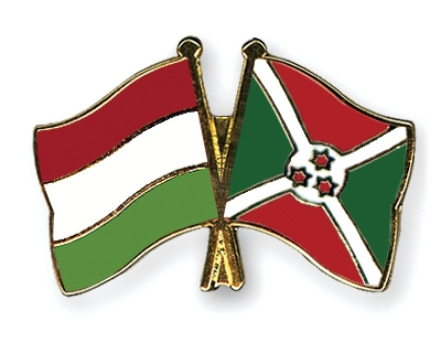 Fahnen Pins Ungarn Burundi