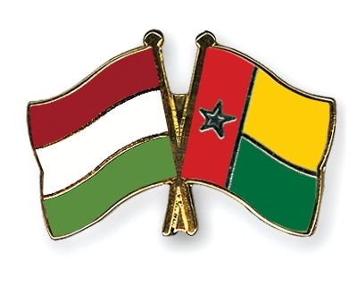Fahnen Pins Ungarn Guinea-Bissau