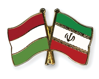 Fahnen Pins Ungarn Iran