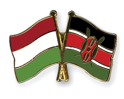 Fahnen Pins Ungarn Kenia
