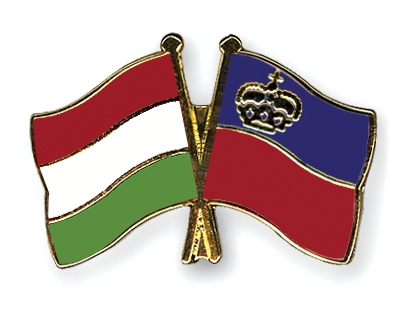 Fahnen Pins Ungarn Liechtenstein