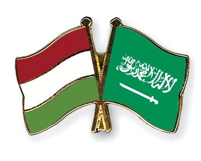 Fahnen Pins Ungarn Saudi-Arabien