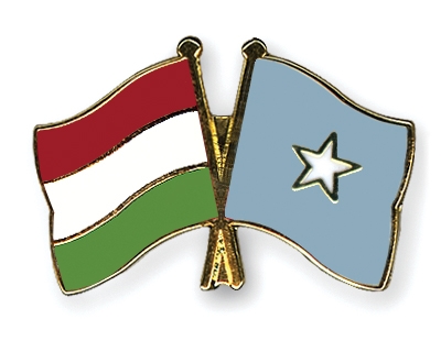 Fahnen Pins Ungarn Somalia