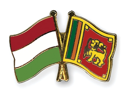 Fahnen Pins Ungarn Sri-Lanka