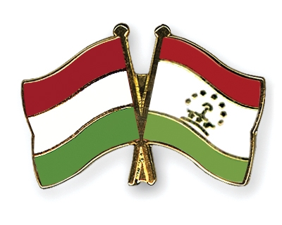 Fahnen Pins Ungarn Tadschikistan