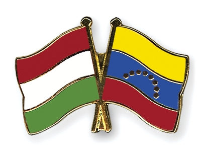 Fahnen Pins Ungarn Venezuela