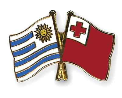Fahnen Pins Uruguay Tonga