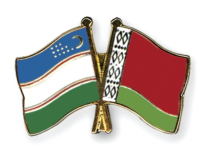 Fahnen Pins Usbekistan Belarus
