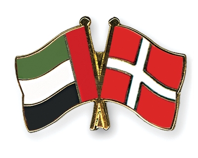 Fahnen Pins Ver-Arab-Emirate Dnemark