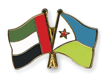 Fahnen Pins Ver-Arab-Emirate Dschibuti