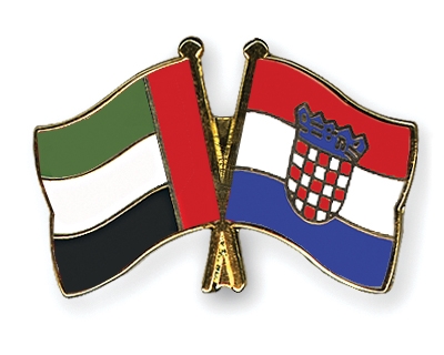 Fahnen Pins Ver-Arab-Emirate Kroatien