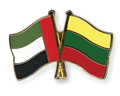 Fahnen Pins Ver-Arab-Emirate Litauen