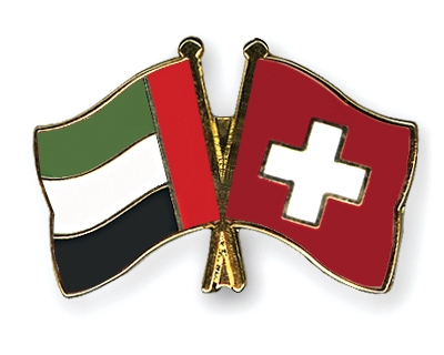 Fahnen Pins Ver-Arab-Emirate Schweiz