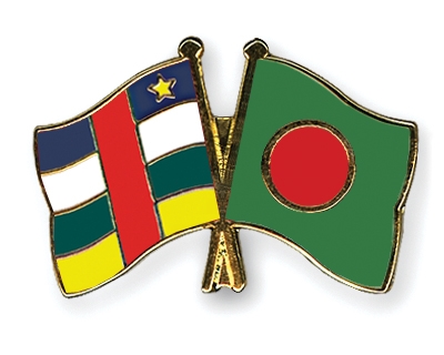 Fahnen Pins Zentralafrikanische-Republik Bangladesch