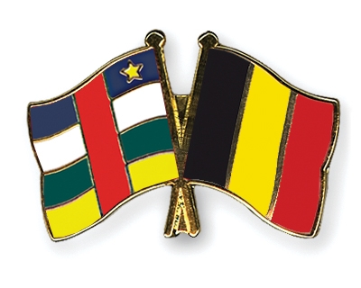 Fahnen Pins Zentralafrikanische-Republik Belgien