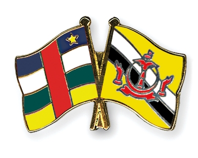 Fahnen Pins Zentralafrikanische-Republik Brunei-Darussalam
