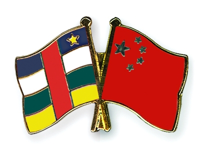 Fahnen Pins Zentralafrikanische-Republik China