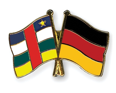 Fahnen Pins Zentralafrikanische-Republik Deutschland