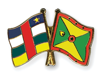 Fahnen Pins Zentralafrikanische-Republik Grenada