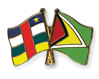Fahnen Pins Zentralafrikanische-Republik Guyana