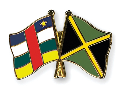 Fahnen Pins Zentralafrikanische-Republik Jamaika