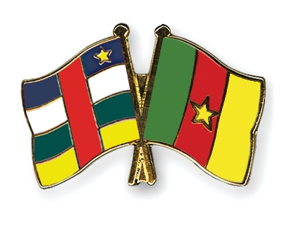 Fahnen Pins Zentralafrikanische-Republik Kamerun
