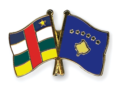Fahnen Pins Zentralafrikanische-Republik Kosovo