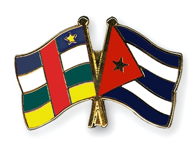 Fahnen Pins Zentralafrikanische-Republik Kuba