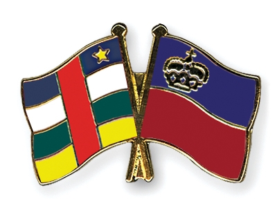 Fahnen Pins Zentralafrikanische-Republik Liechtenstein