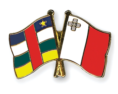 Fahnen Pins Zentralafrikanische-Republik Malta
