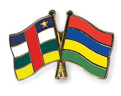 Fahnen Pins Zentralafrikanische-Republik Mauritius