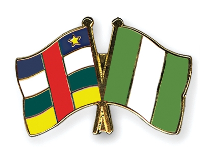 Fahnen Pins Zentralafrikanische-Republik Nigeria