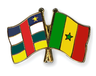 Fahnen Pins Zentralafrikanische-Republik Senegal