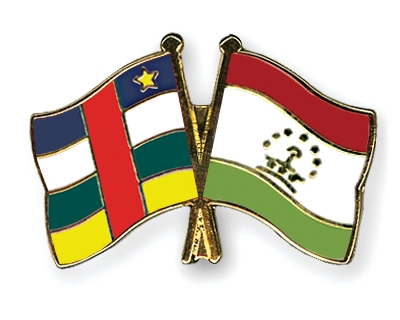 Fahnen Pins Zentralafrikanische-Republik Tadschikistan