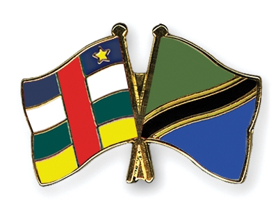 Fahnen Pins Zentralafrikanische-Republik Tansania