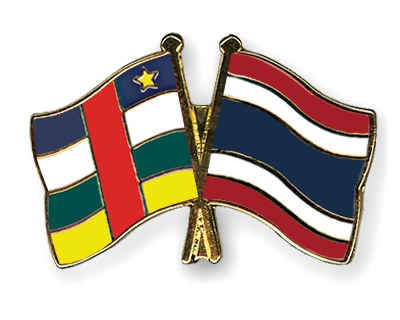 Fahnen Pins Zentralafrikanische-Republik Thailand