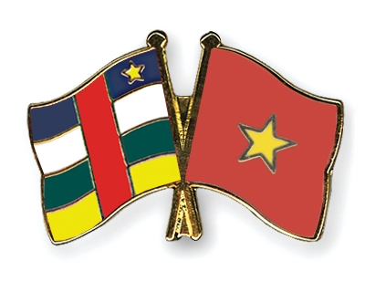 Fahnen Pins Zentralafrikanische-Republik Vietnam