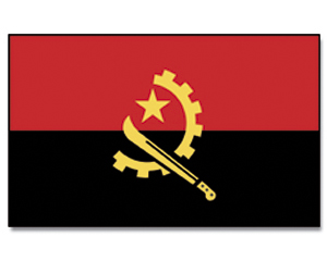 Fahnen Angola