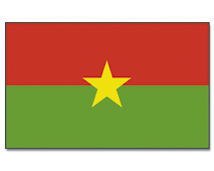 Fahnen Burkina-Faso