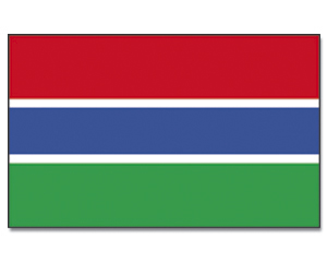 Fahnen Gambia