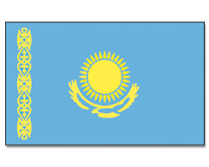 Fahnen Kasachstan