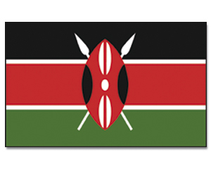 Fahnen Kenia
