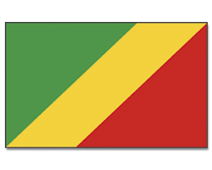 Fahnen Kongo-Republik
