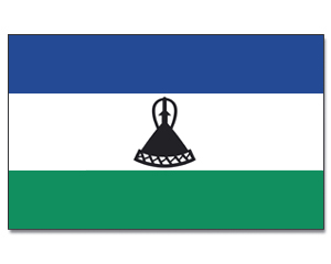 Fahnen Lesotho
