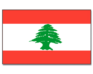 Fahnen Libanon