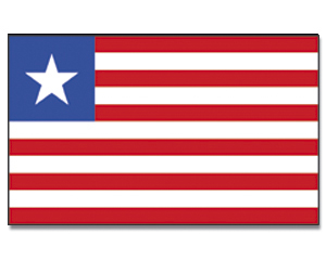 Fahnen Liberia