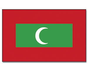 Fahnen Malediven